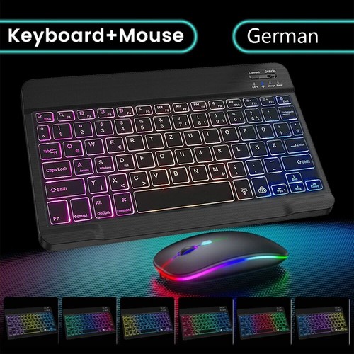 Qwertz bluetooth tastatur maus - qwertz,