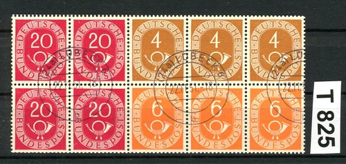 Bund posthorn heftchenblatt - heftchenblatt, 2